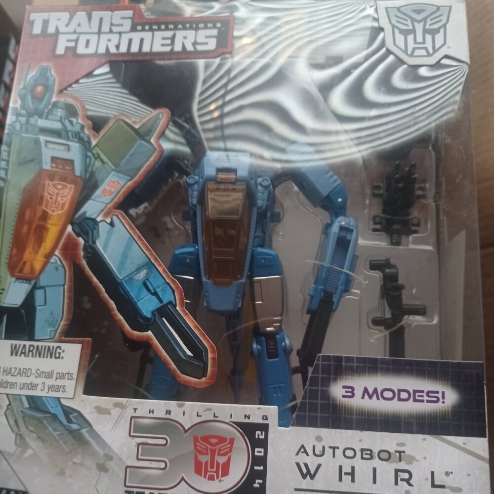 Hasbro Transformers Generations Voyager Class Autobot WHIRL Figure Triple BHJ